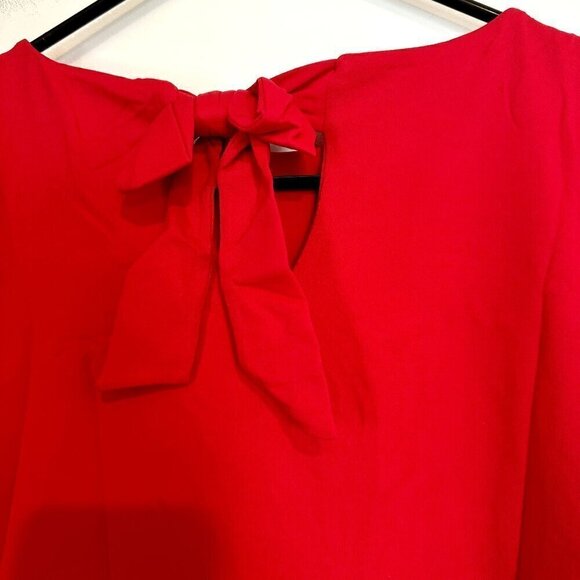 NWT REVOLVE Susana Monaco Red Short Sleeve Top - Size Small - Picture 5 of 7